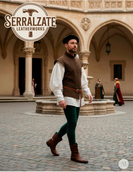 Jubão medieval e renascentista em...