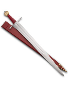 Espada medieval do Senescal Séculos XIV, com bainha