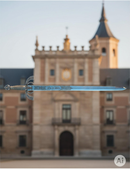 Espada duque de Alba, prata