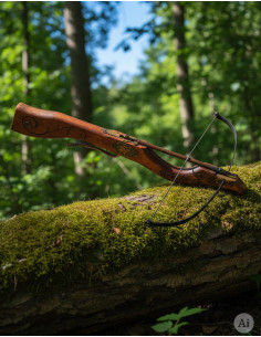 Besta medieval de cabeça de veado, 60 cms.