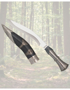 Faca Kukri decorativa Gurka (29 cm)