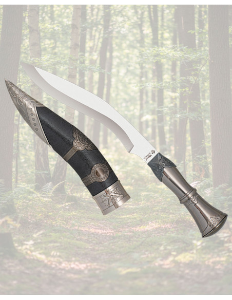 Faca Kukri decorativa Gurka (29 cm)