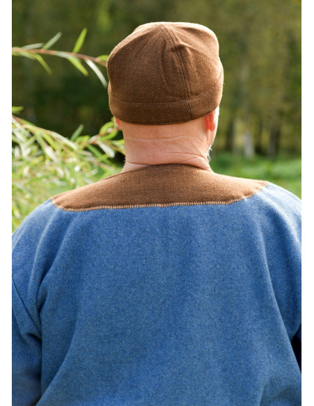 Gorro Viking Authentic de Lã Marrom...