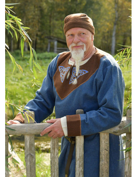 Gorro Viking Authentic de Lã Marrom...