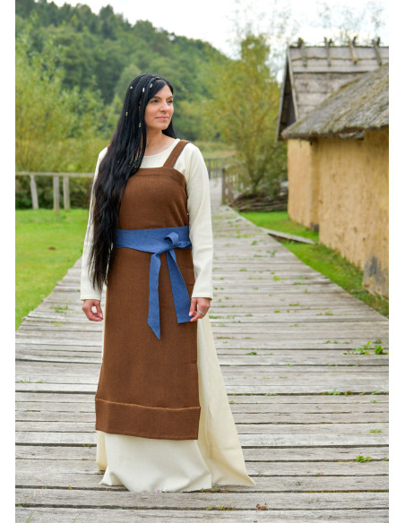 Cinto vikingue de lã azul para...