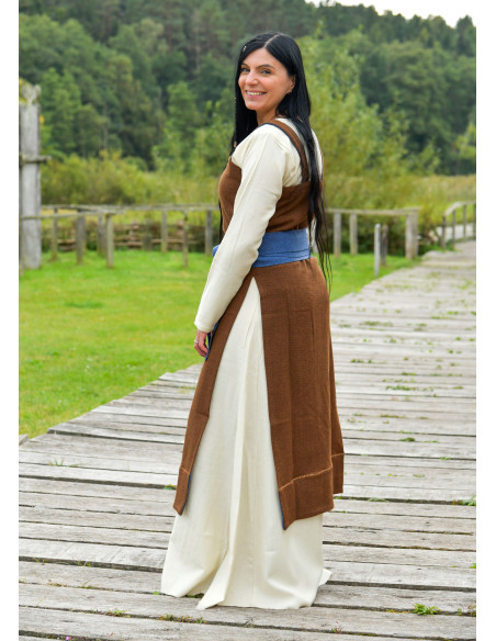 Cinto vikingue de lã azul para...