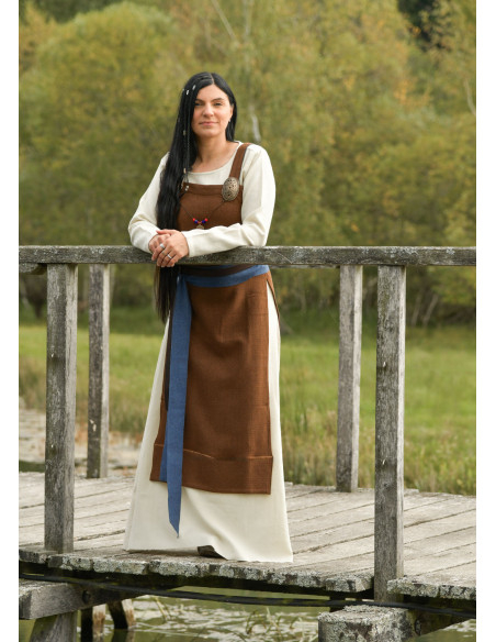 Cinto vikingue de lã azul para...