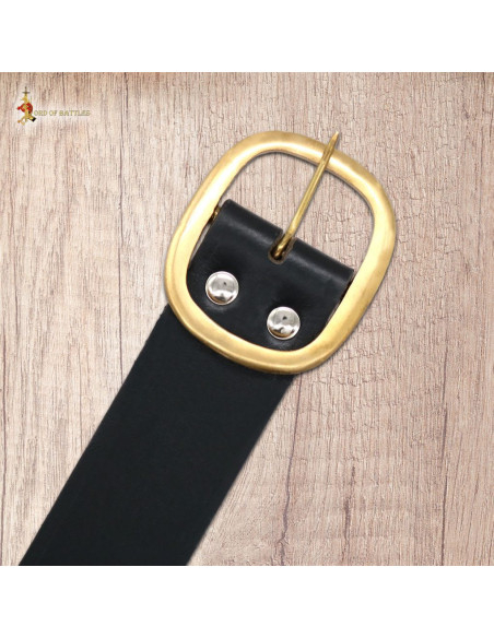 Cinto Tahalì em couro para espadas,...