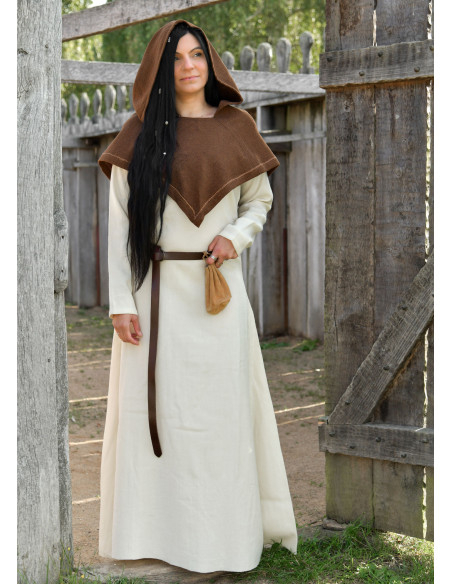 Vestido viking básico Celeste, lã,...