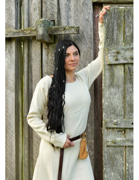 Vestido viking básico Celeste, lã,...