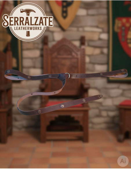 Cinto medieval longo modelo Julienne,...