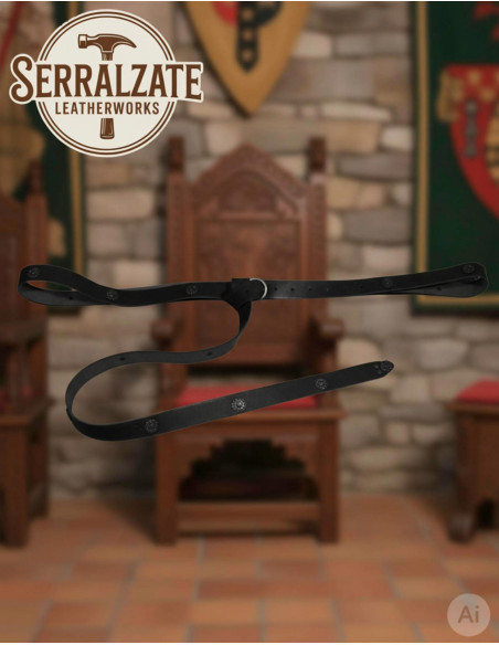 Cinto medieval longo modelo Julienne,...