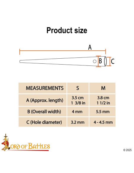 Conjunto de 10 ponteiros medievais em...