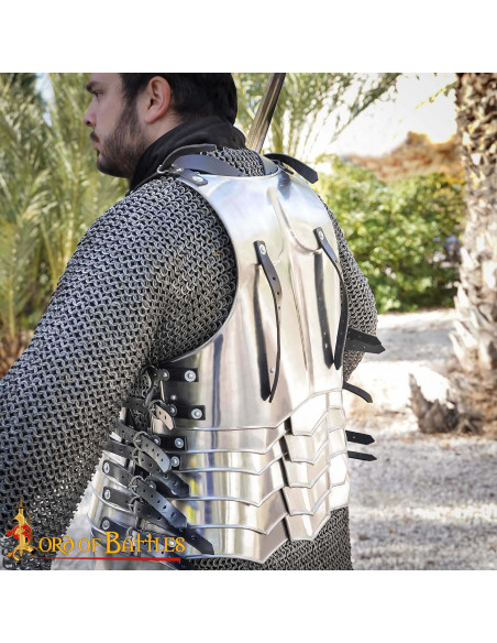 Cuirass medieval em aço modelo...