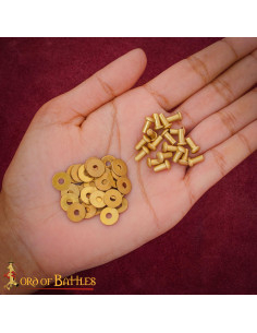 Conjunto de 50 rebites de cabeça de cogumelo redondos em... 2