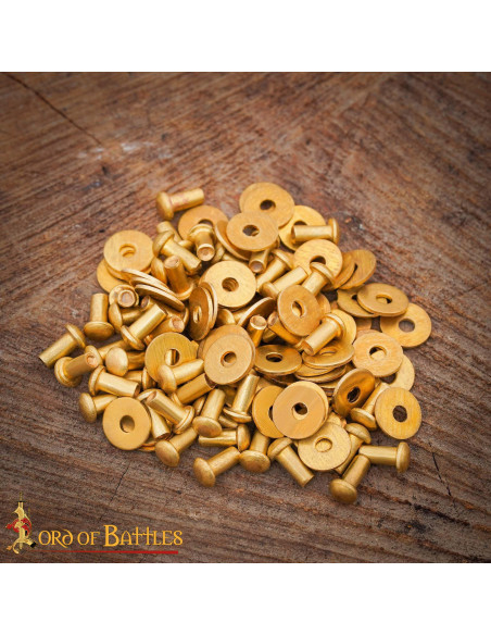 Conjunto de 50 rebites de cabeça de...