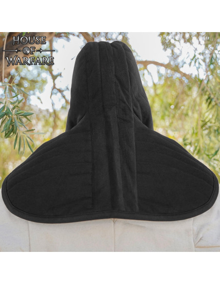 Gugel medieval acolchoado em algodão,...