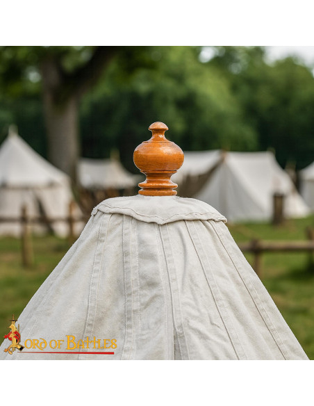 Tenda cónica medieval resistente em...