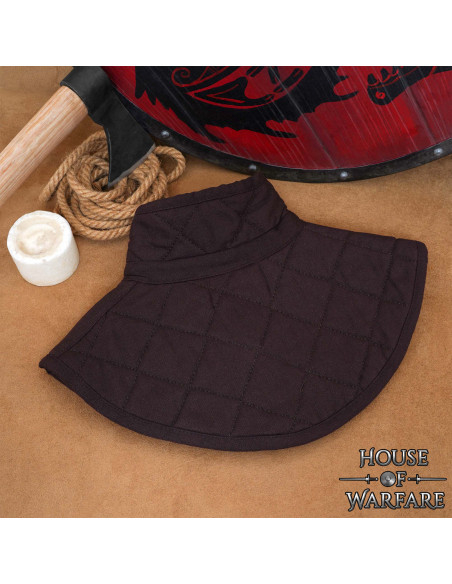 Gorjal medieval acolchoado com...