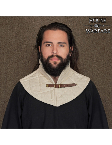 Gorjal medieval acolchoado com...