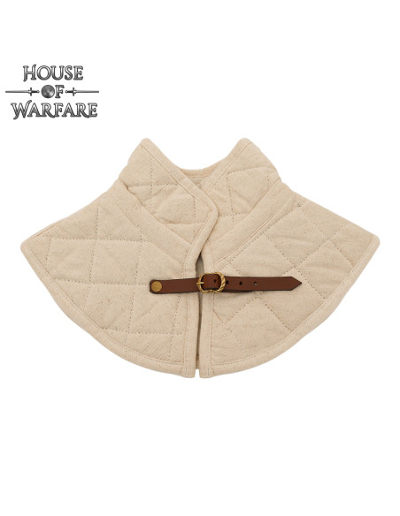 Gorjal medieval acolchoado com...