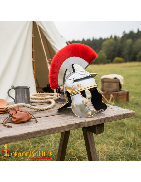 Capacete de Centurião Romano com...