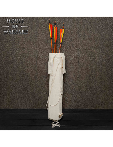 Alcance medieval artesanal de lona...