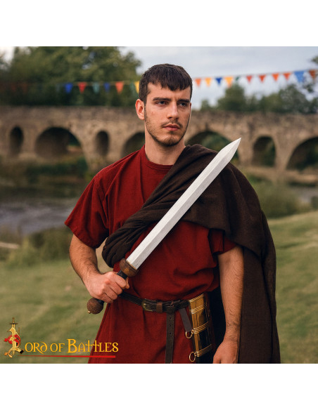 Gladius Romana decorativa detalhes em...