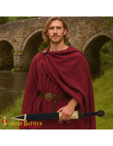 Gladius Romana decorativa detalhes em...