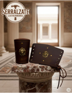 Braceletes Leão Legionario Romano, Marrons