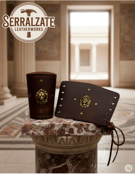 Braceletes Leão Legionario Romano,...