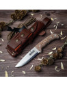 Faca Cudeman Bushcraft Böhler Kit Completo