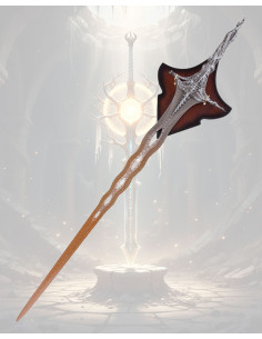 Espada ornamental Sacred Relic de Elden Ring, com suporte