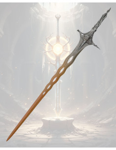Espada ornamental Sacred Relic de Elden Ring, com suporte 2