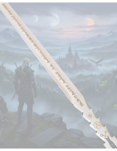 Espada ornamental de Ciri, inspirada en The Witcher 2