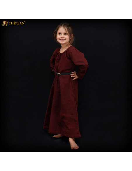 Vestido medieval para menina modelo...