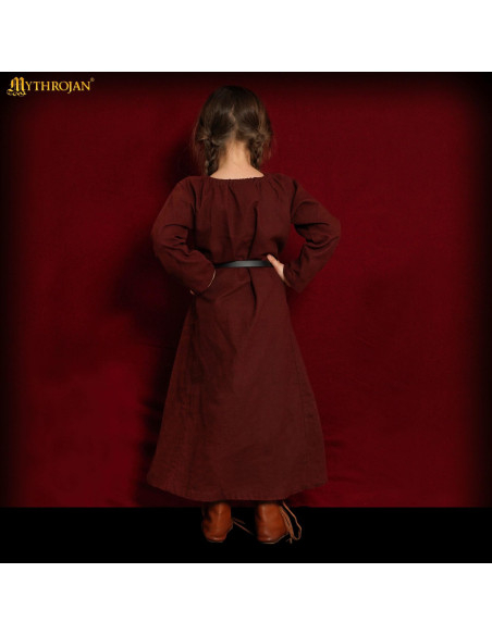 Vestido medieval para menina modelo...