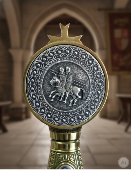 Espada Templária Decorada