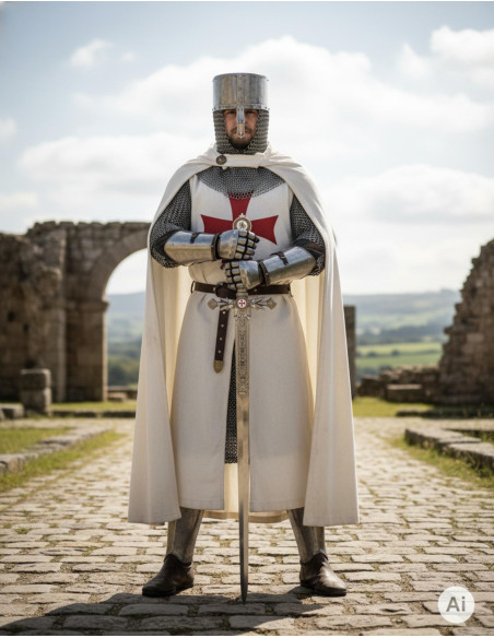 Espada Templária Decorada