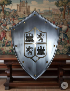 Castela e Leão escudo medieval