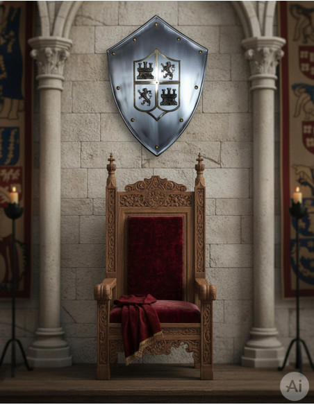 Castela e Leão escudo medieval