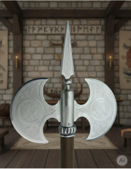 Machado rústico de lâmina dupla...