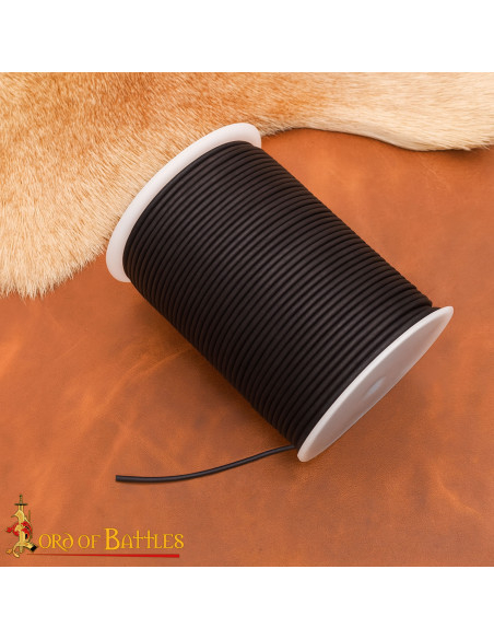 Bobina de cordão em couro genuíno...