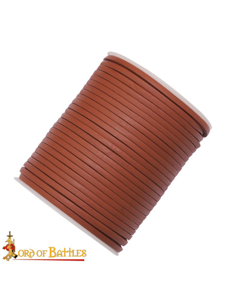 Bobina de cordão de couro genuíno...