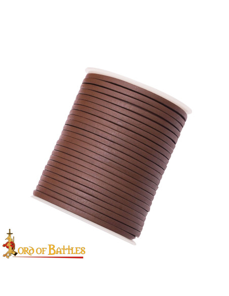 Bobina de cordão de couro genuíno...