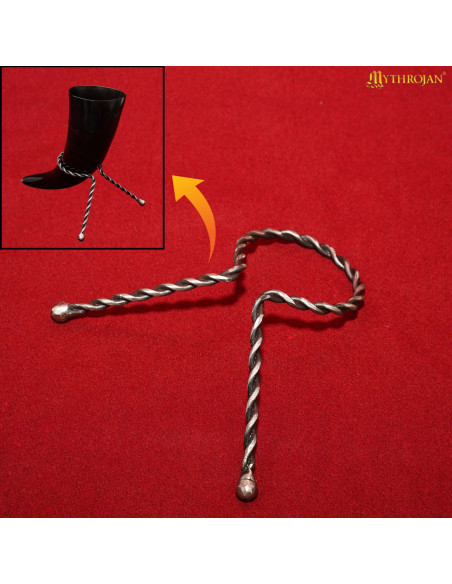 Suporte de aço torcido para chifres...