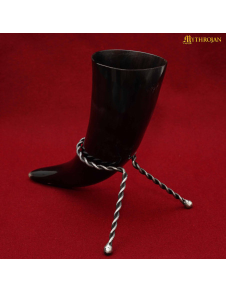 Suporte de aço torcido para chifres...