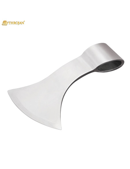 Cabeça de machado vikinga em aço...