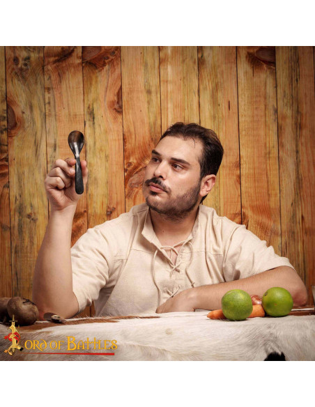 Conjunto 4 colheres medievais em...