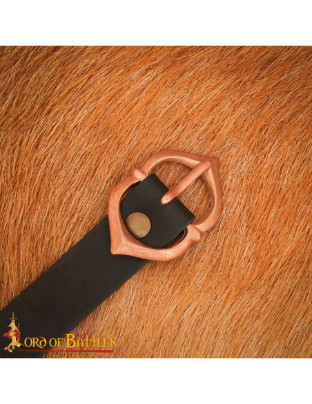 Fivela medieval para cinto em bronze...